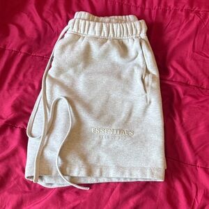 Fear of God Essentials Light Tan Sweatshorts